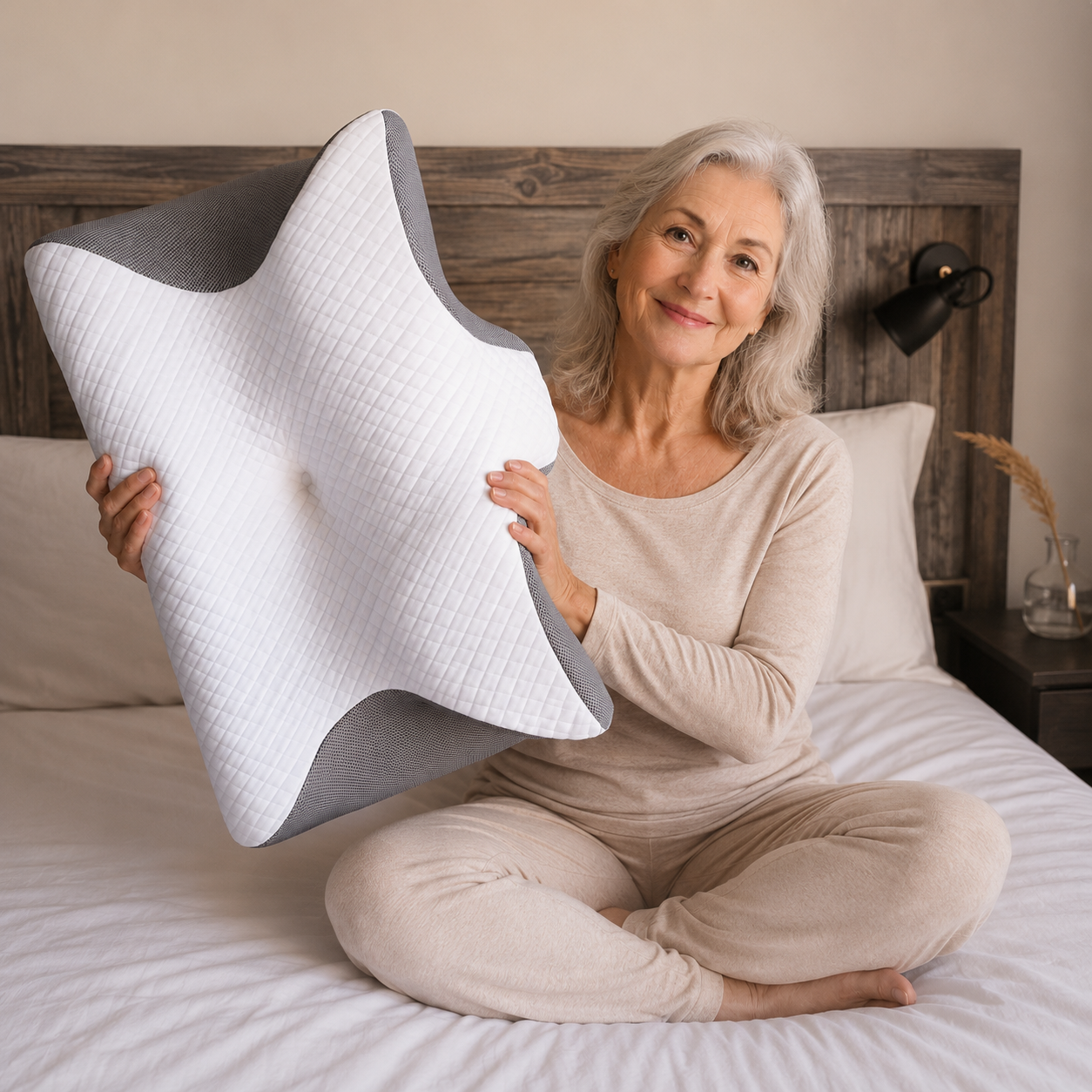 Ergonomic Memory Foam Pillow