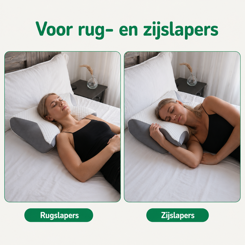 Ergonomic Memory Foam Pillow