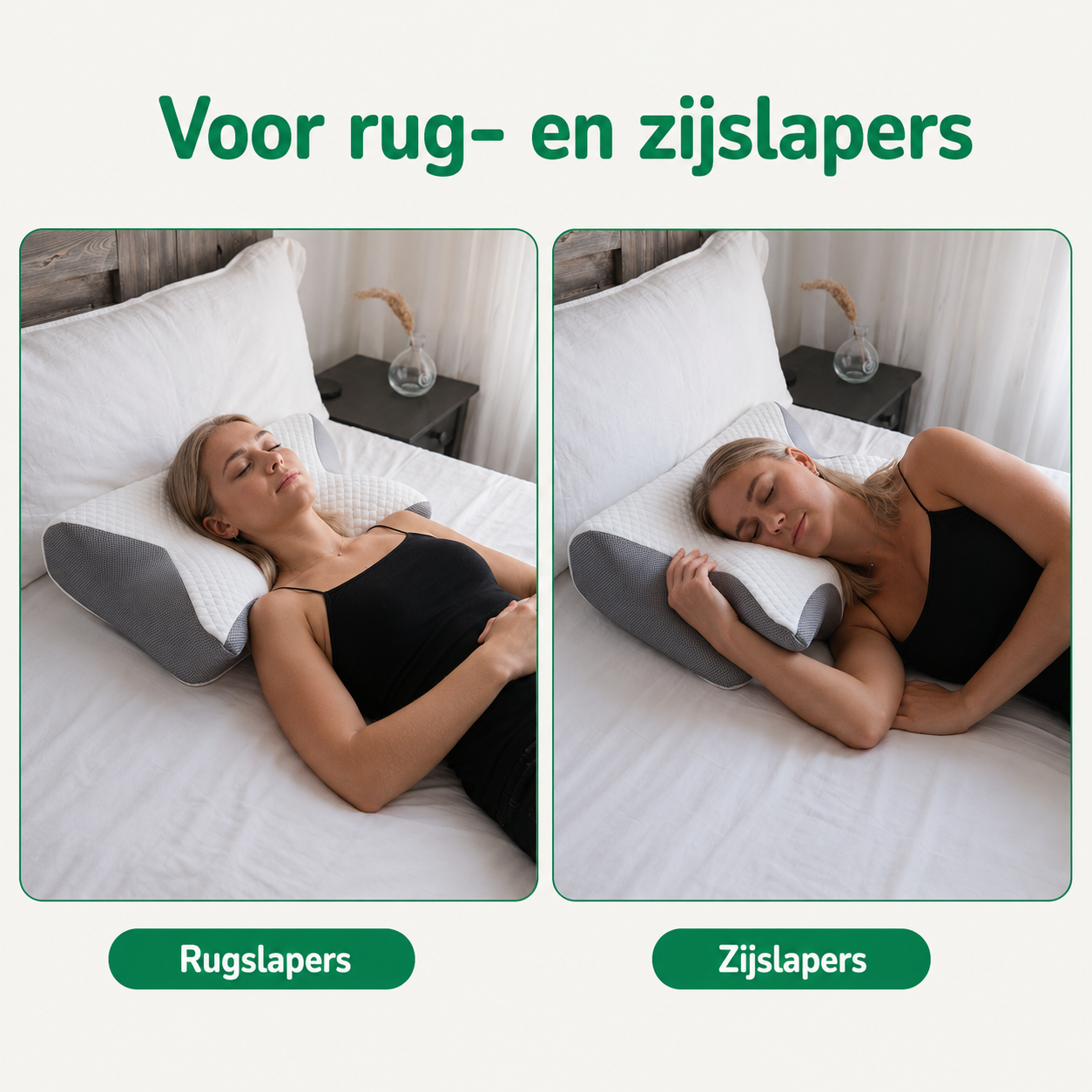 Ergonomic Memory Foam Pillow