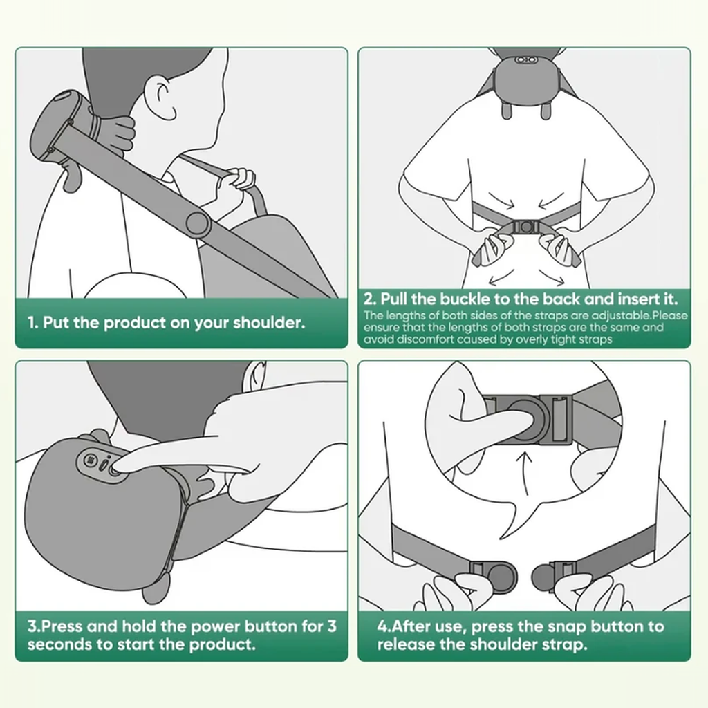 Wireless Neck Massager with Heat