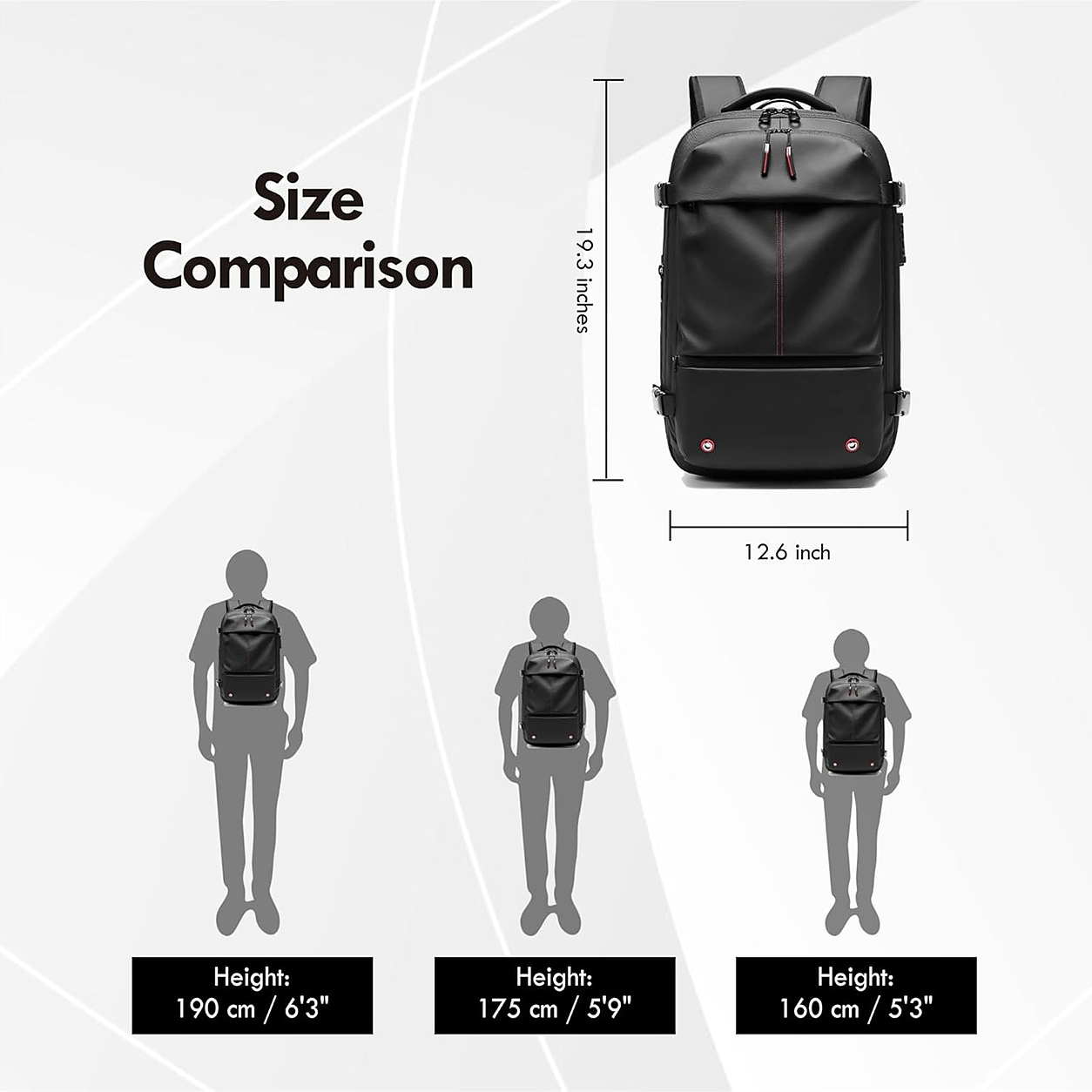 Vacuum Compression Travel Backpack