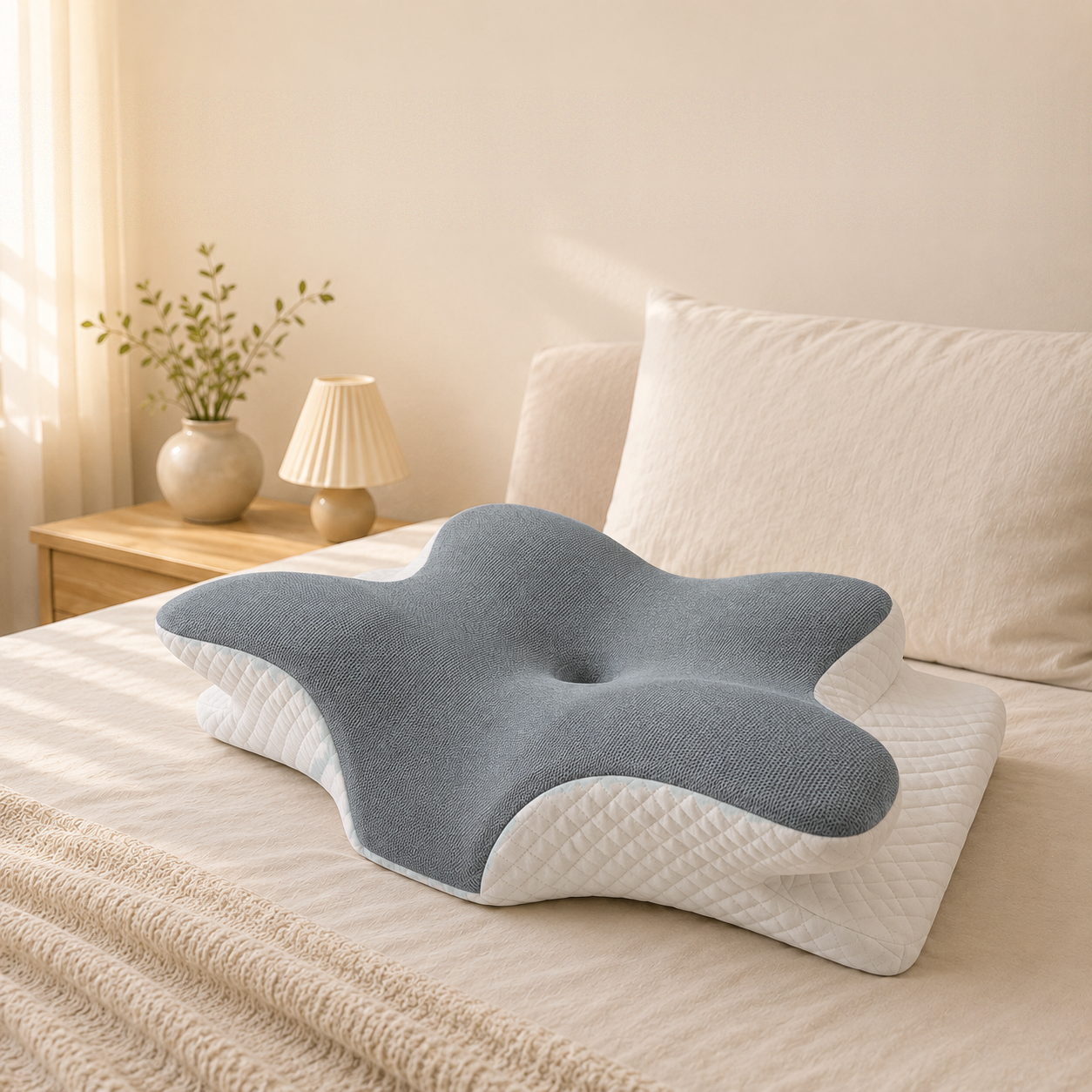 Ergonomic Memory Foam Pillow