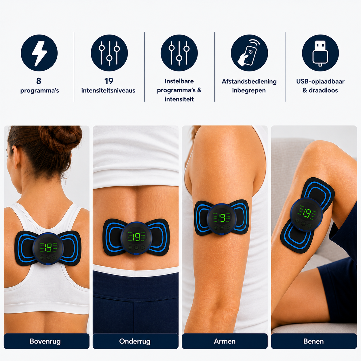 Wireless Mini EMS Massager