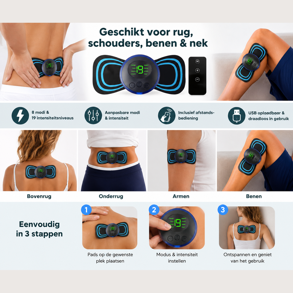 Wireless Mini EMS Massager