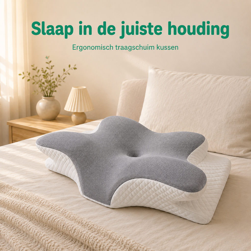 Ergonomic Memory Foam Pillow