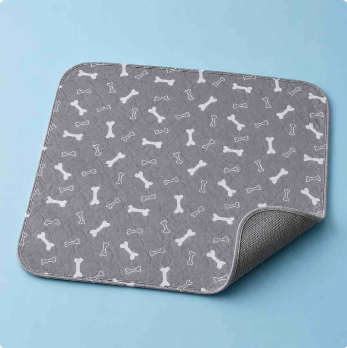 Wasbare plasmat voor honden (2-pack)