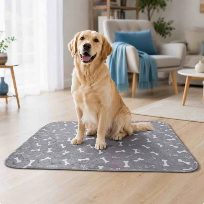 Wasbare plasmat voor honden (2-pack)